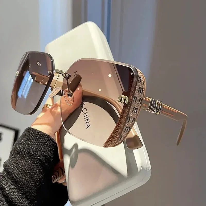 Fashion Oversized Square Sunglasses Women 2025 Luxury Brand Sun Glasses Vintage Sun Glasses Femal...