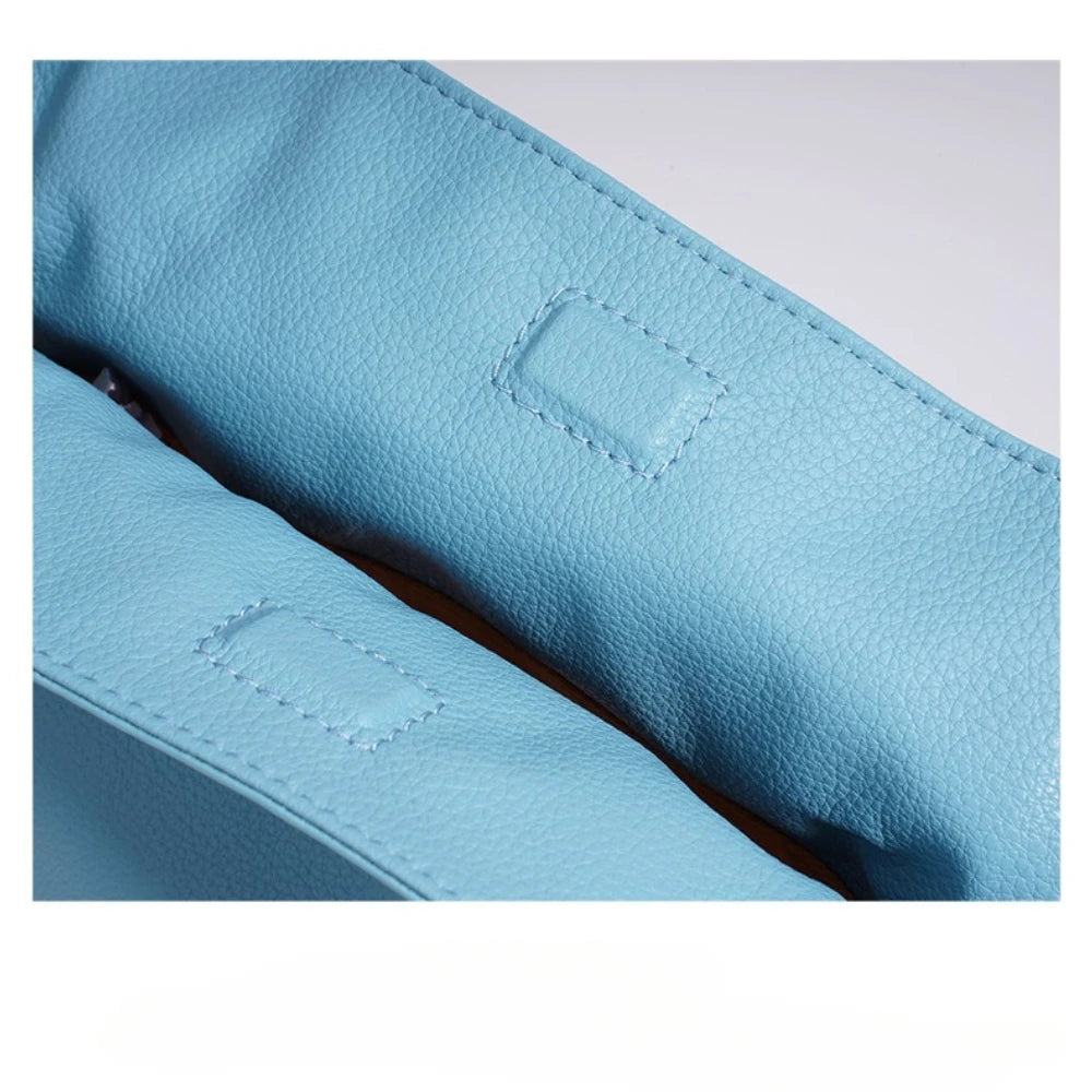 Leather Flap Crossbody Bag