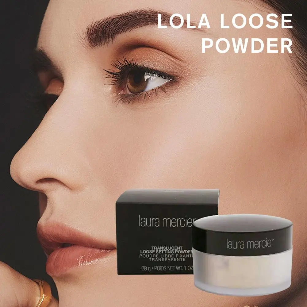 2024 Hot Loose Powder With Packaging Natural Soft Transparent Honey Powder Makeup Powder Skin Care