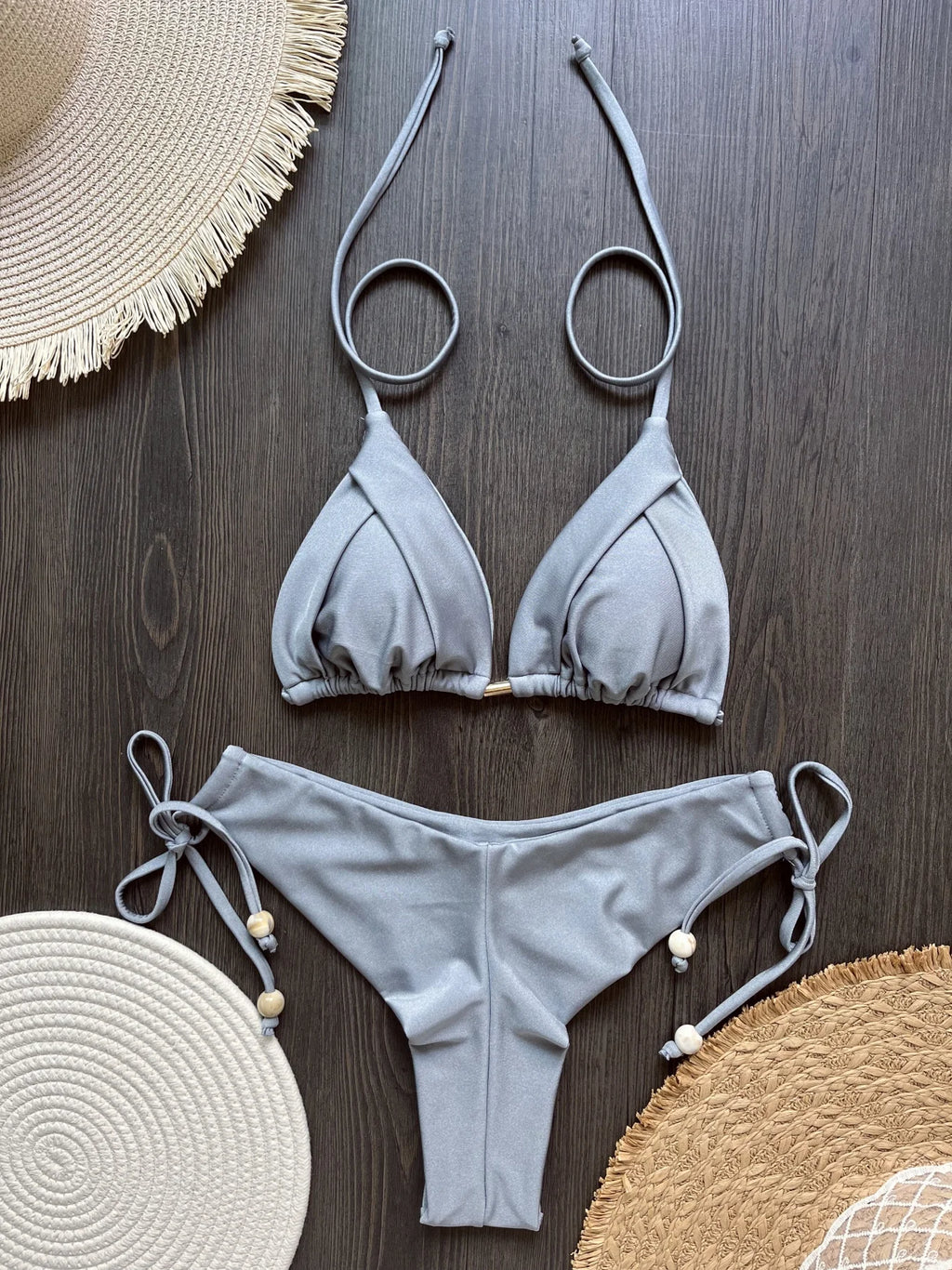 Triangle Push Up Bikini Set 13 Colors