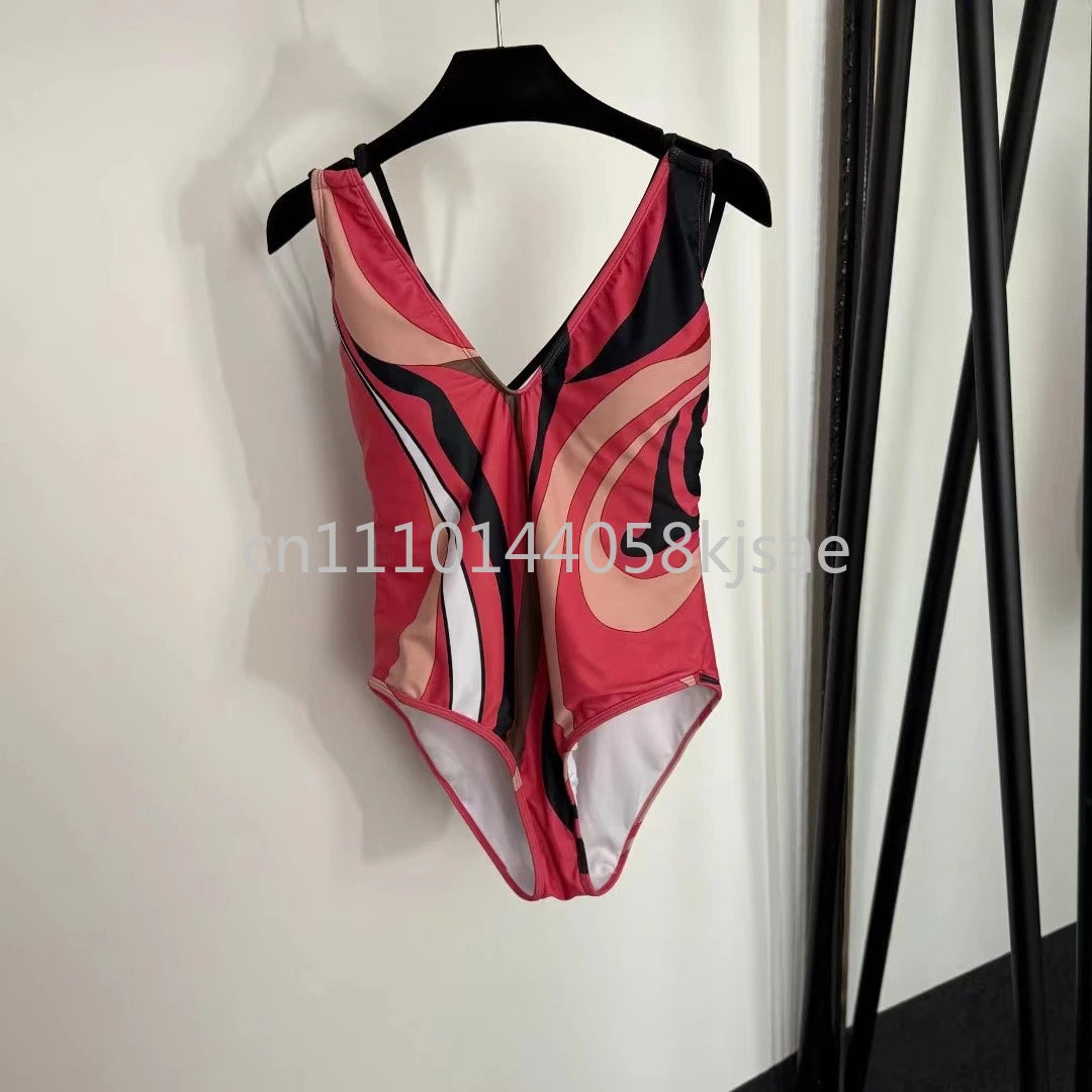 Red Bikini Set with Headband
