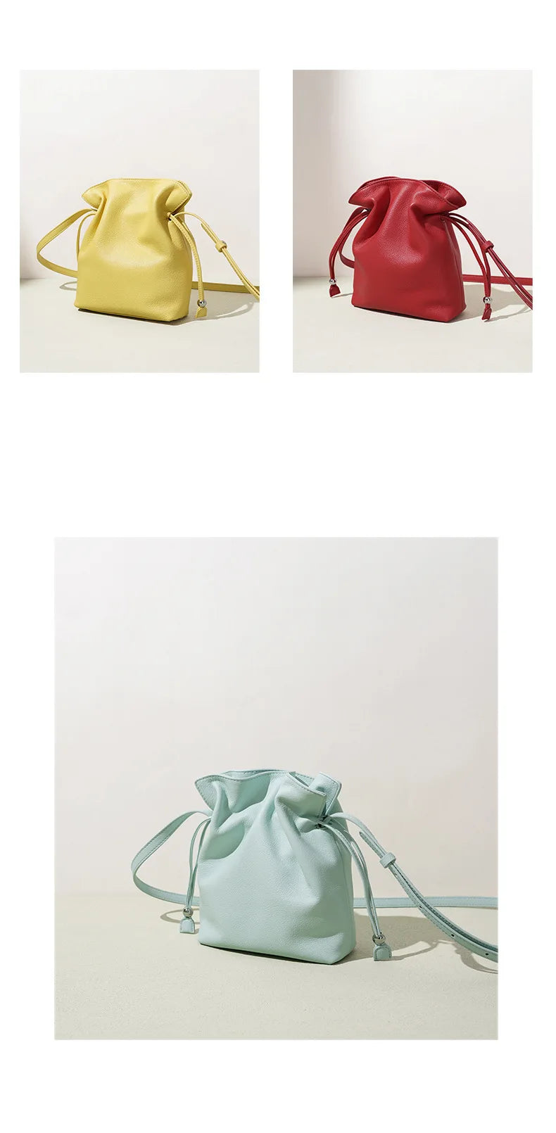 Leather Flap Crossbody Bag