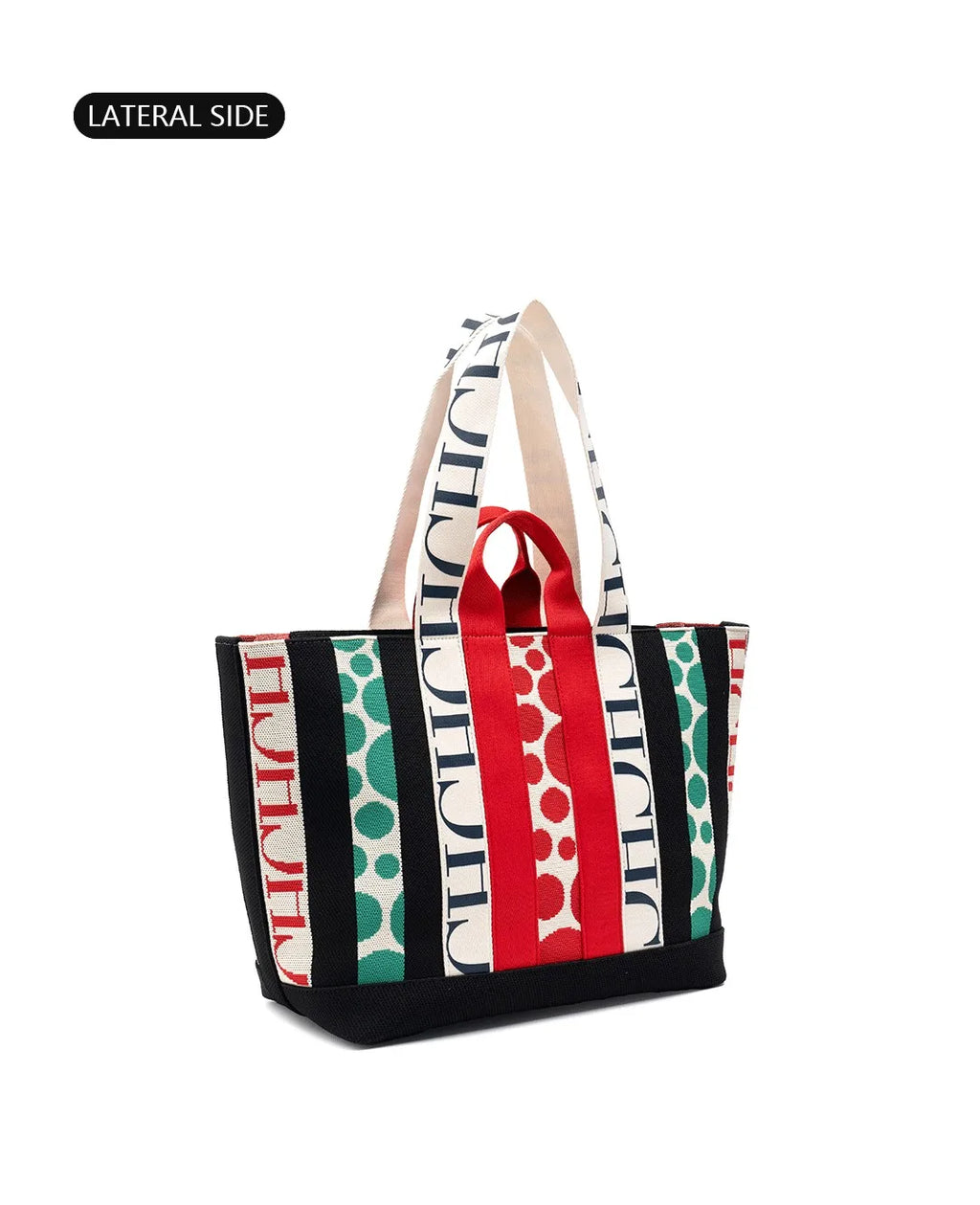 CH Classic Ladies Crossbody Bag Large Capacity Commuter Style Ladies Tote Bag Simple Stripe Desig...