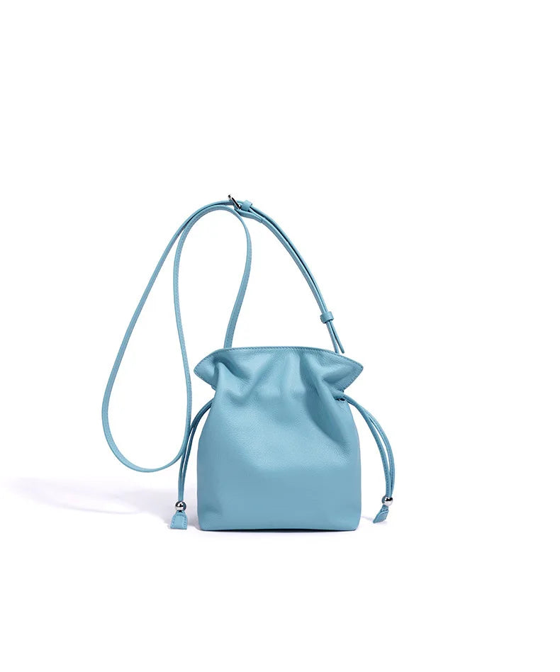 Leather Flap Crossbody Bag