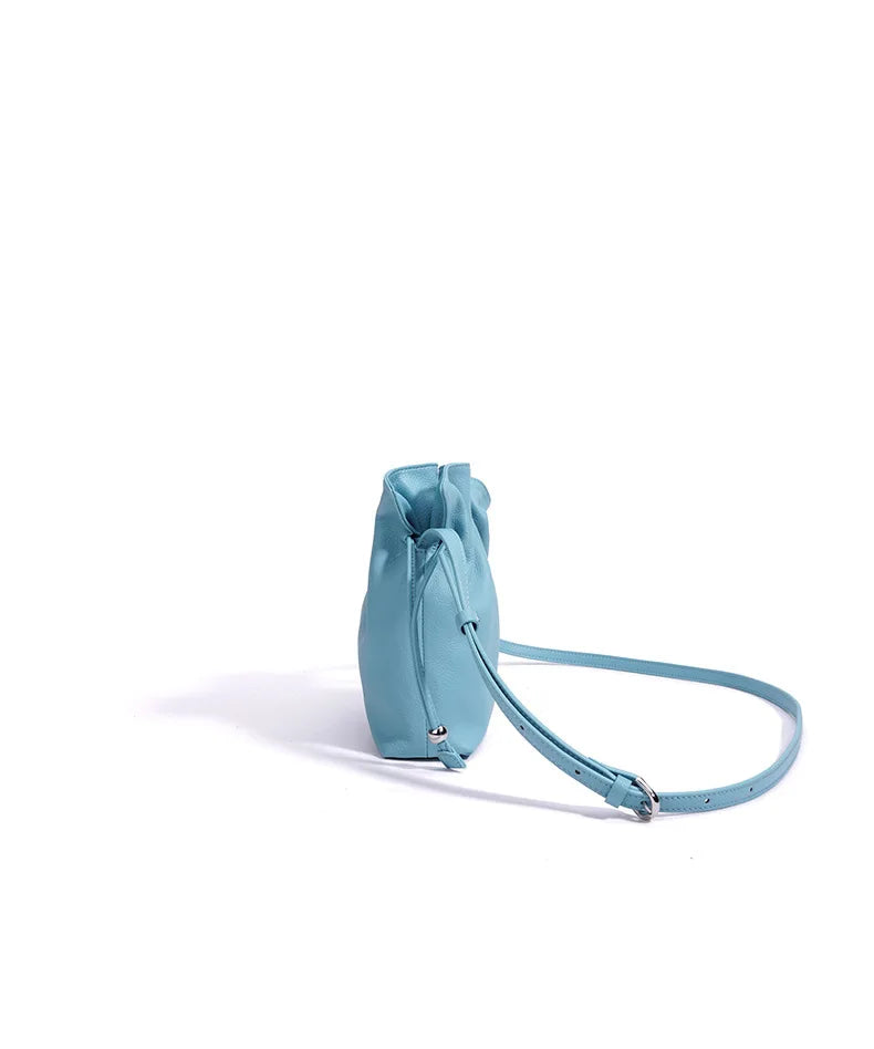 Leather Flap Crossbody Bag