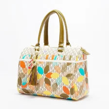 CH Ladies Bucket Bag – Floral PU Leather Handbag