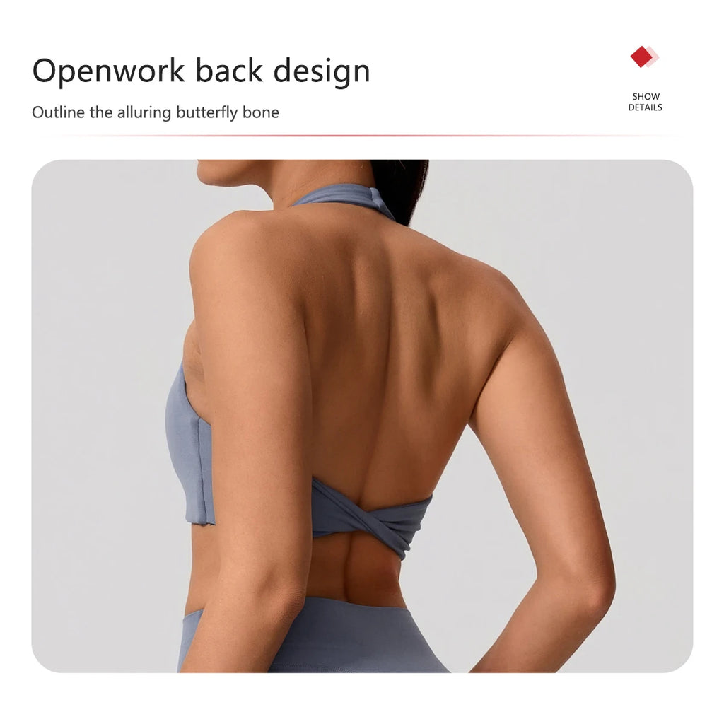 Strappy Back Sports Bra