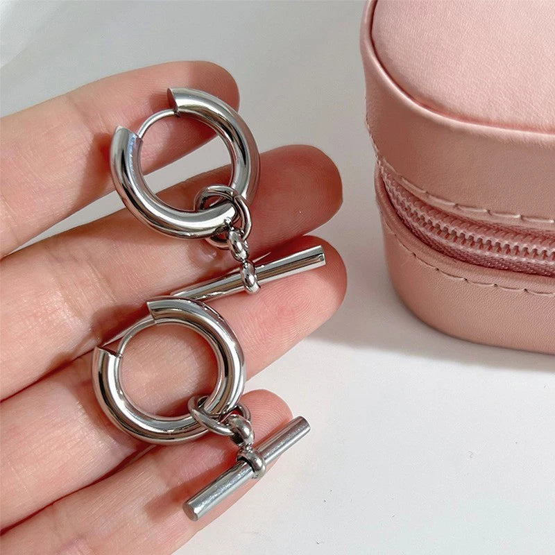 Geometric Drop Earrings