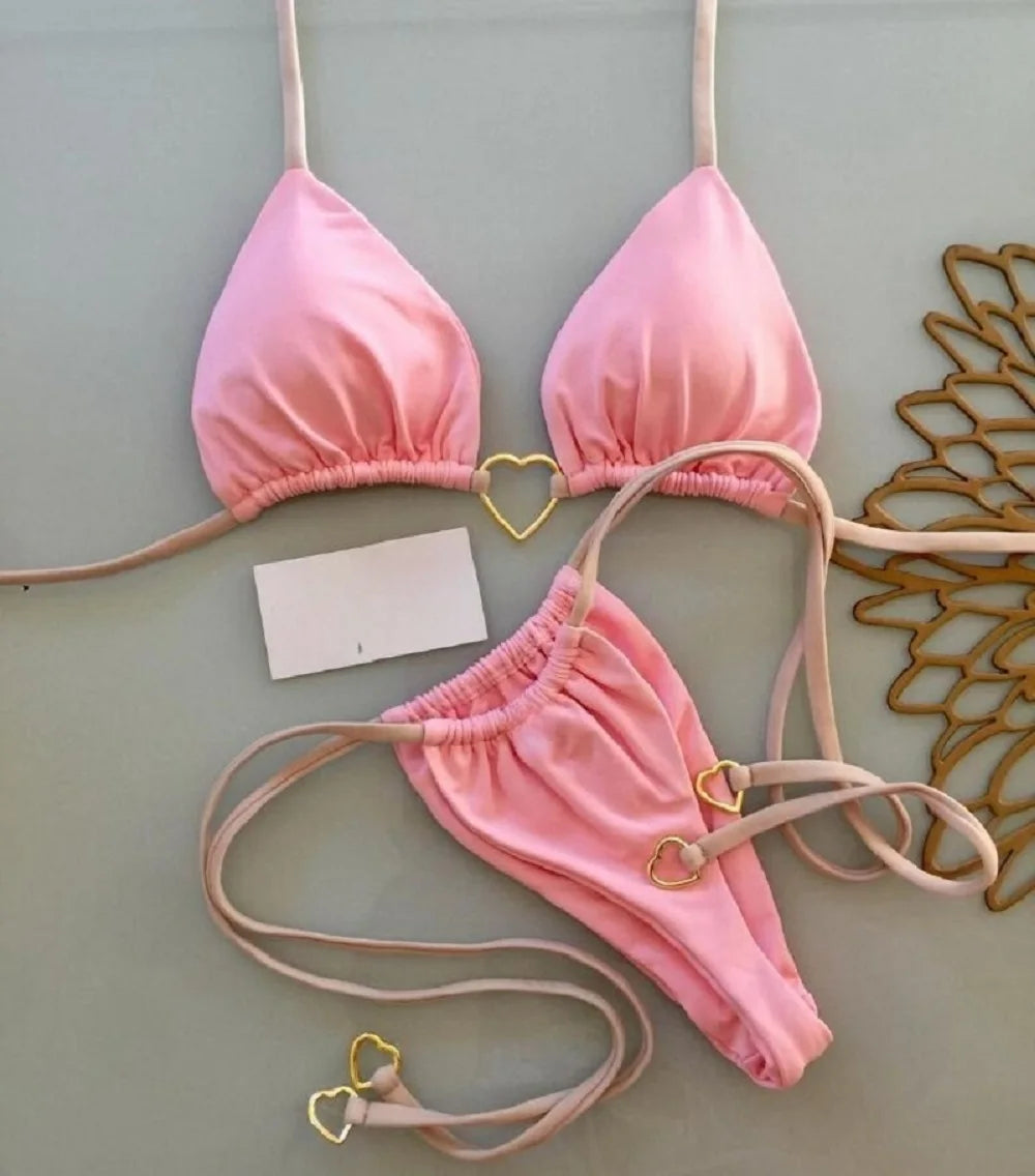 Micro Push Up Brazilian Bikini Set