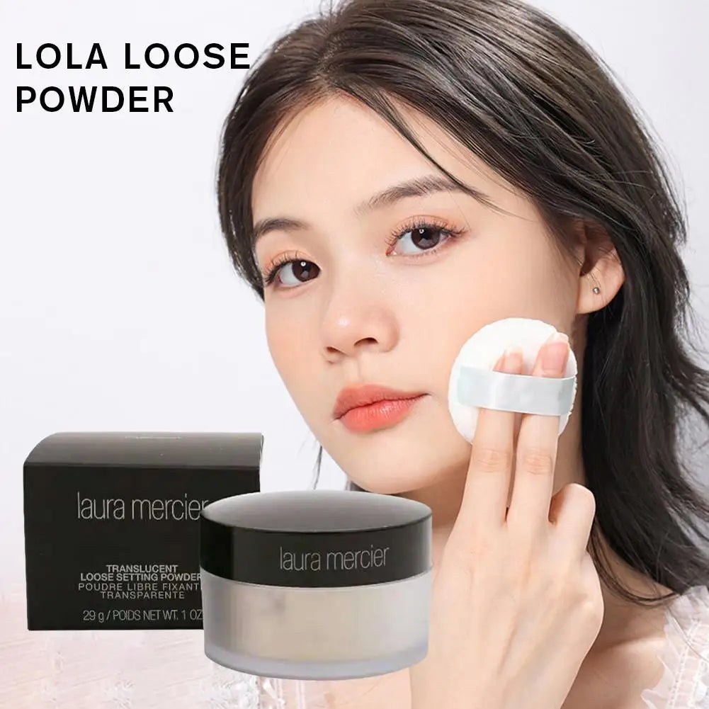 2024 Hot Loose Powder With Packaging Natural Soft Transparent Honey Powder Makeup Powder Skin Care
