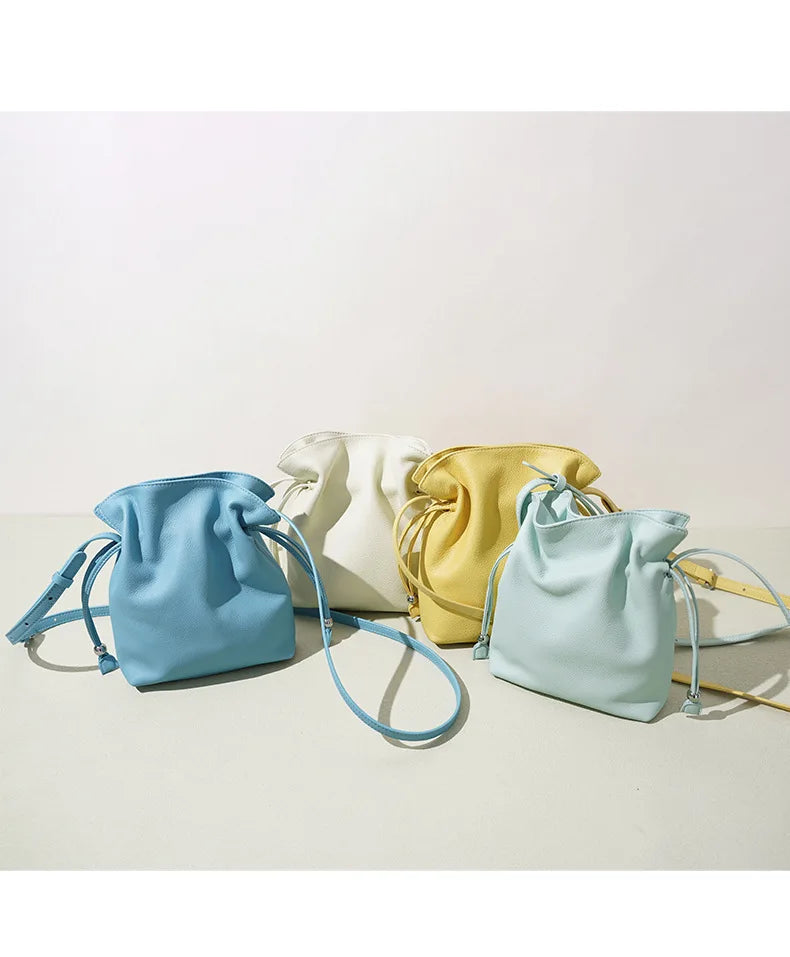 Leather Flap Crossbody Bag