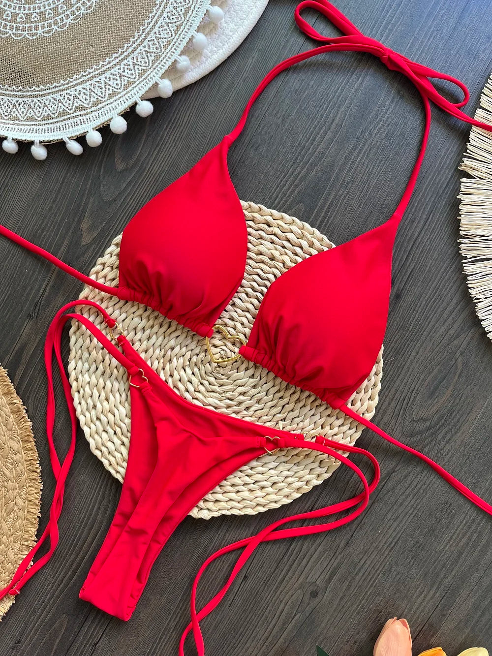 Micro Push Up Brazilian Bikini Set