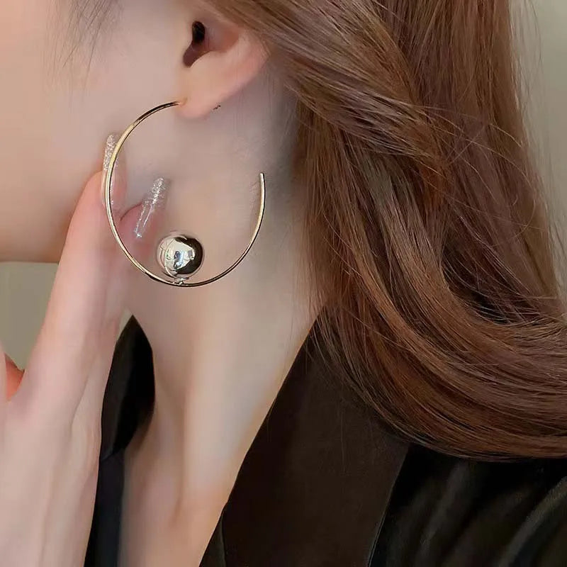 Gold Hoop Earrings