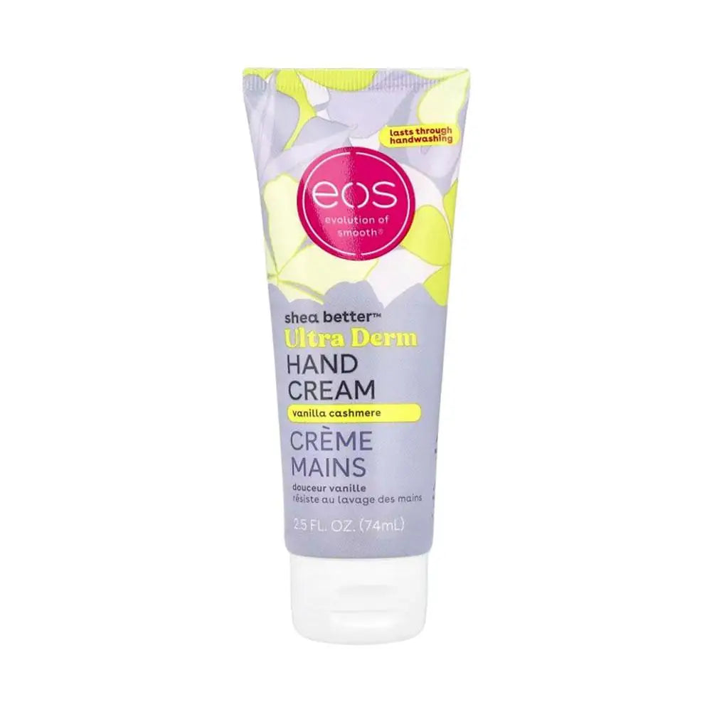 EOS Shea Better 74ml Hand Cream - Ultra Derm Moisturizing Shea Butter Enriched For Dry Cracked Sk...