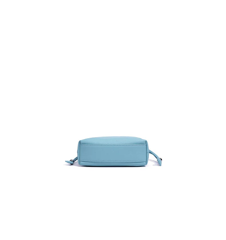 Leather Flap Crossbody Bag