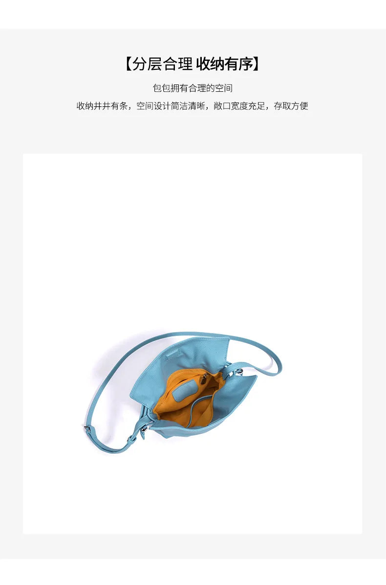 Leather Flap Crossbody Bag