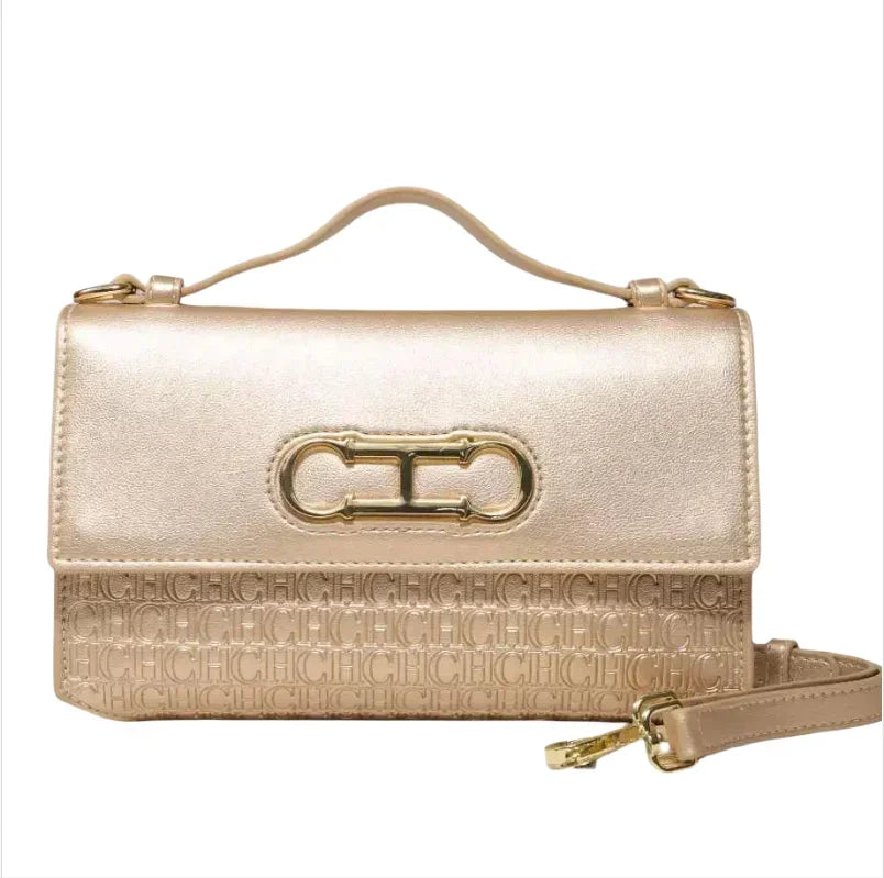 CH Women's Classic Retro Fashion Shoulder Bag Light Luxury Popular Classic Models Large Capacity ...