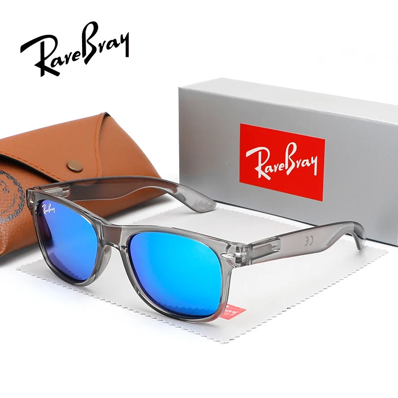 RareBray Classic Retro Polarized Sunglasses for Men UV400 Outdoor Protection Square Trend Shades ...