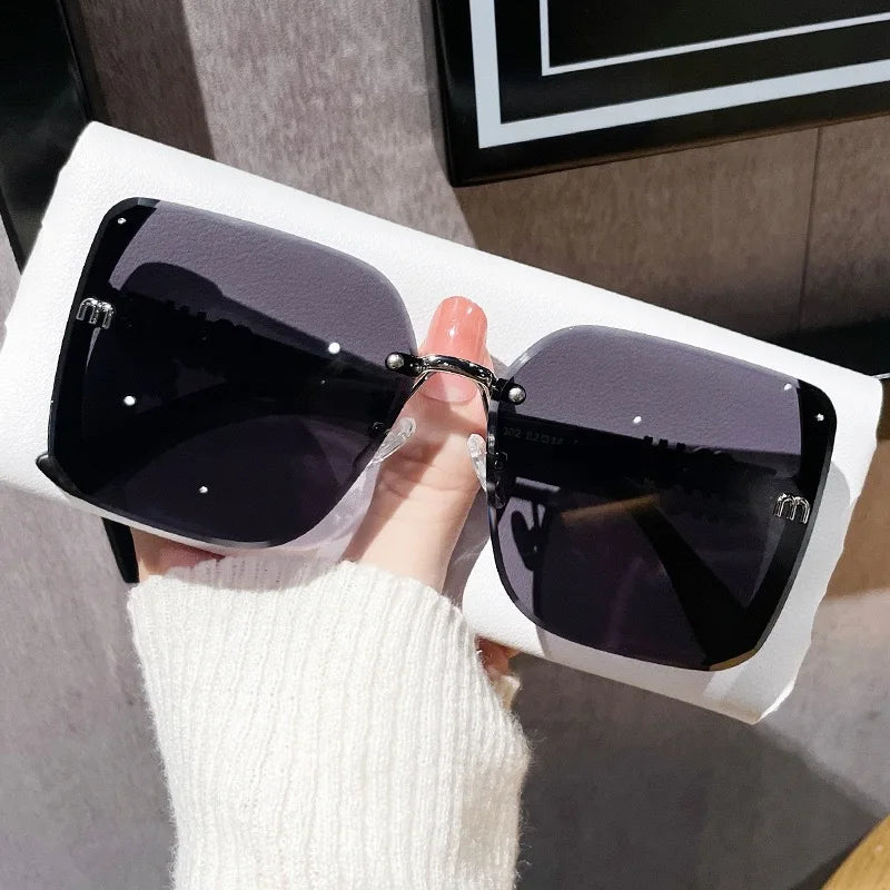 Fashion Oversized Square Sunglasses Women 2025 Luxury Brand Sun Glasses Vintage Sun Glasses Femal...