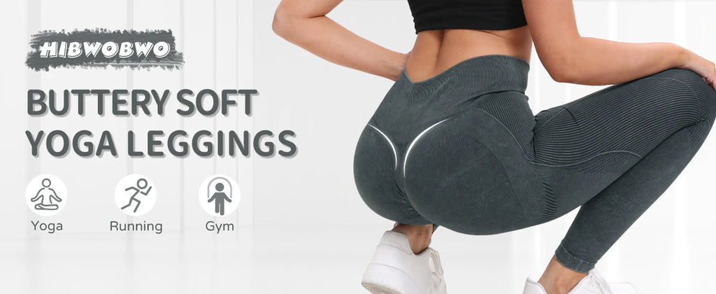 High Waist Butt Lifting Seamless Leggings