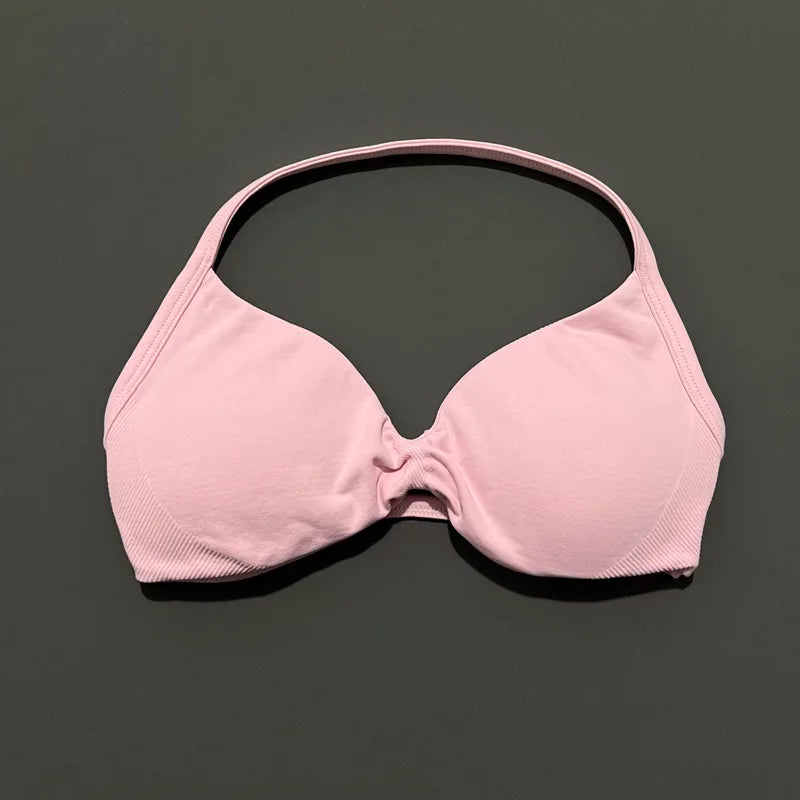 Halter Neck Tie-Side Bikini Set