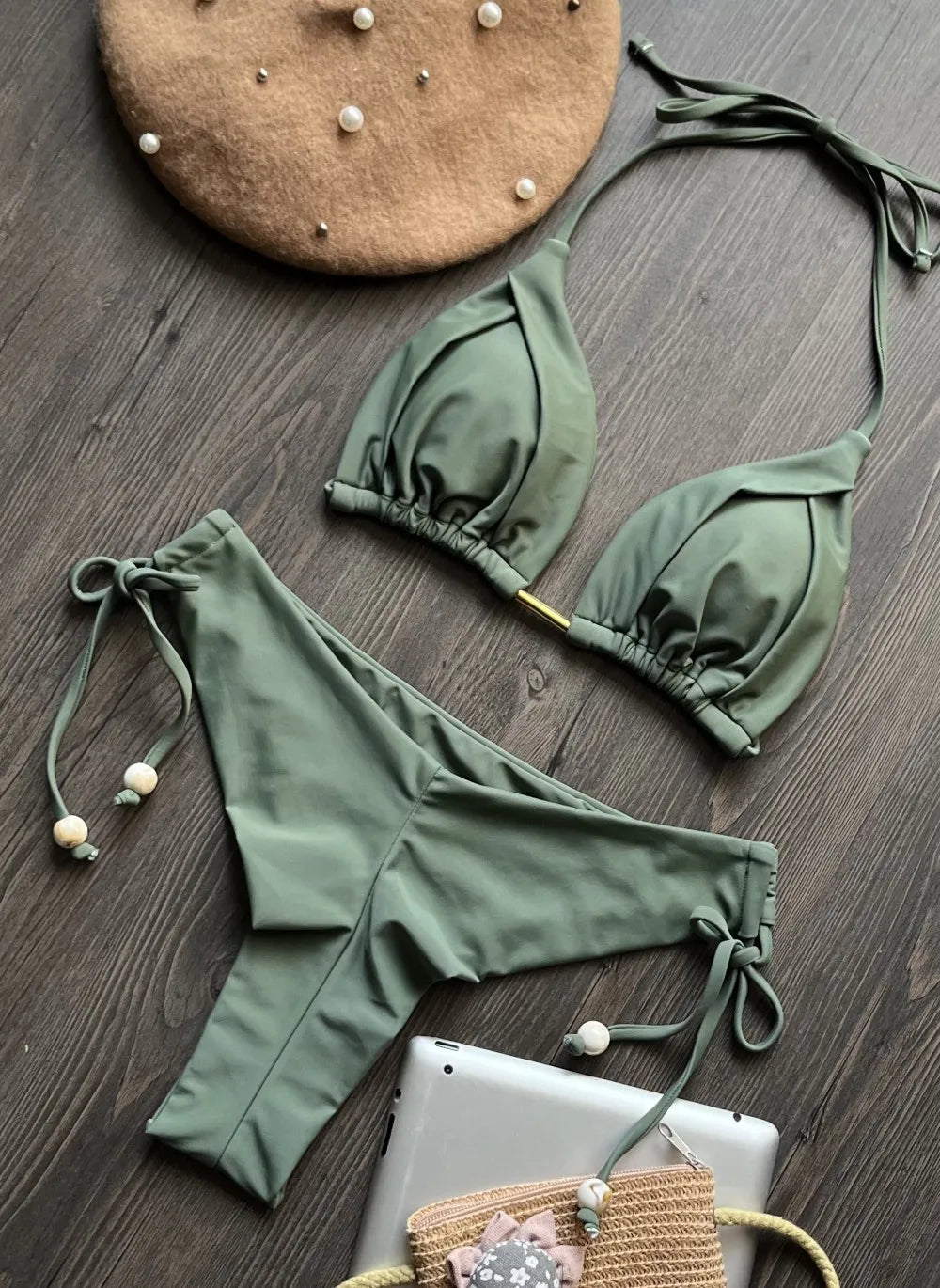 Triangle Push Up Bikini Set 13 Colors