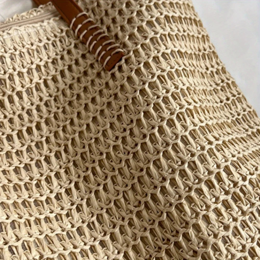 Woven Beach Tote Bag