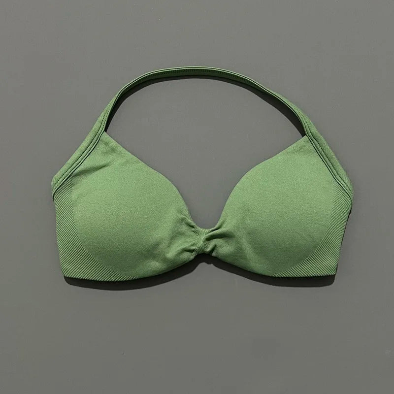Halter Neck Tie-Side Bikini Set