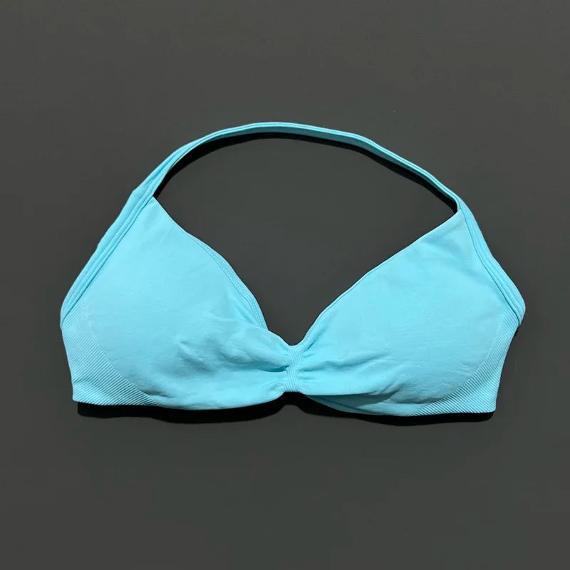 Halter Neck Tie-Side Bikini Set