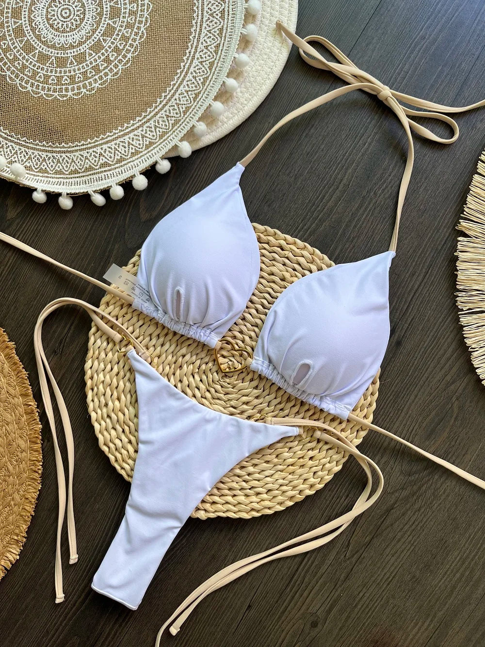Micro Push Up Brazilian Bikini Set