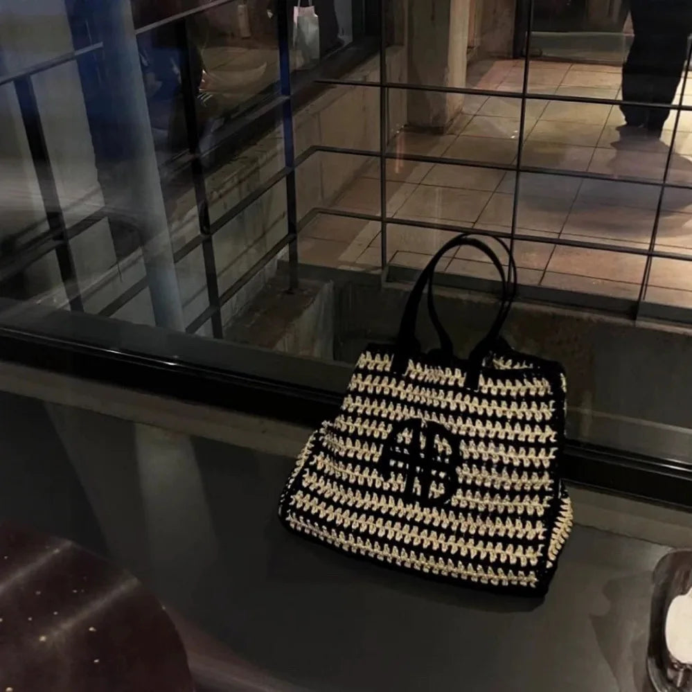Straw Tote Bag
