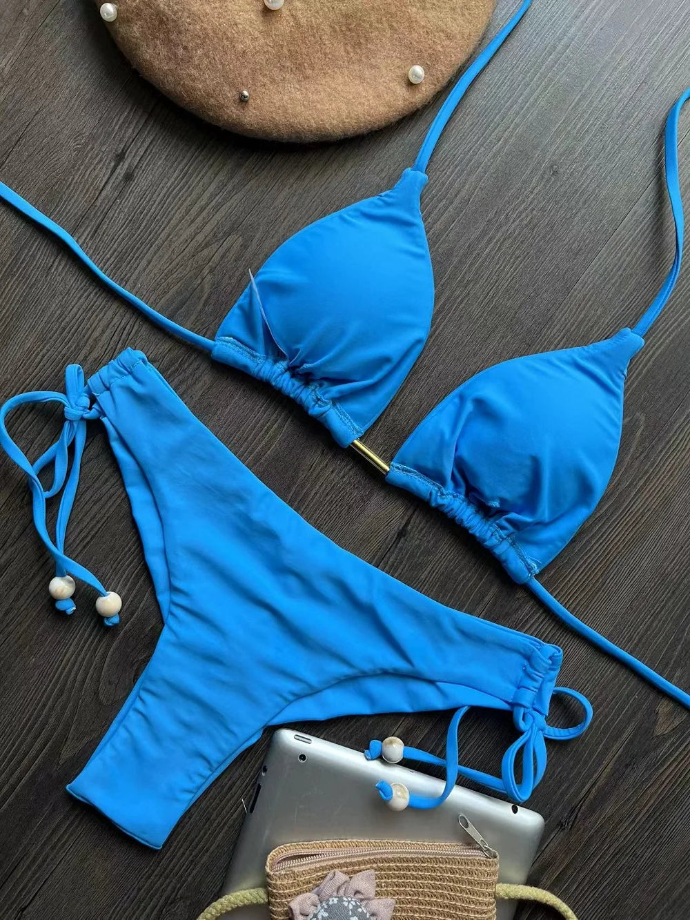 Triangle Push Up Bikini Set 13 Colors