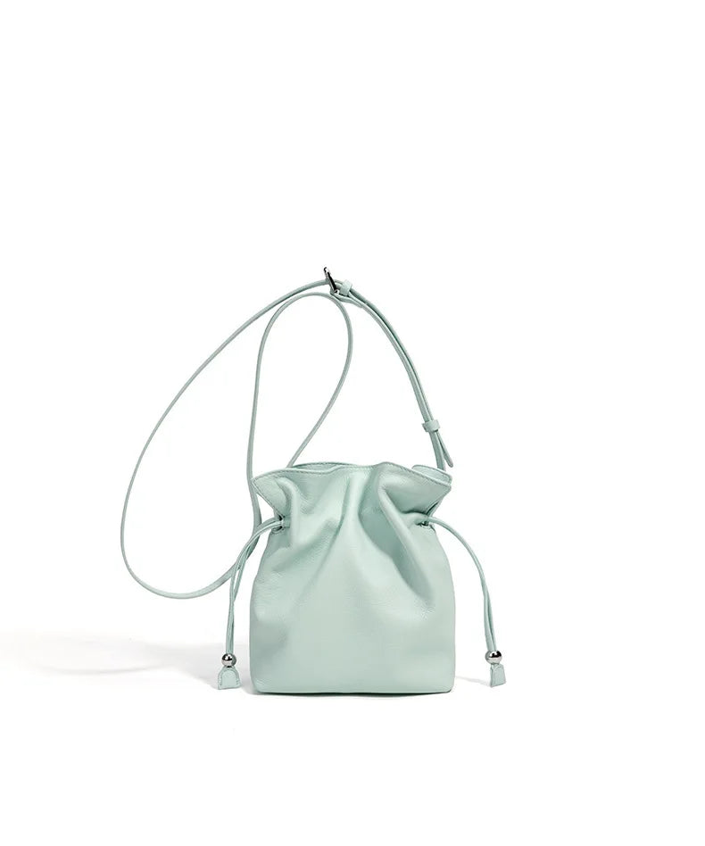 Leather Flap Crossbody Bag