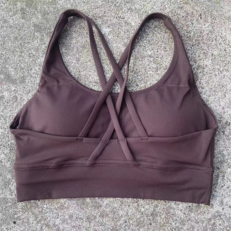 Crossback High Impact Sports Bra