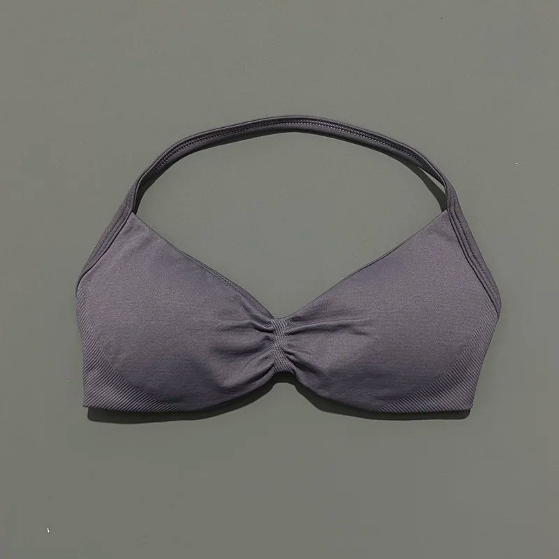 Halter Neck Tie-Side Bikini Set
