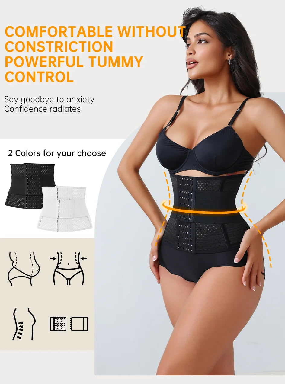 Adjustable Double Belt Waist Trainer