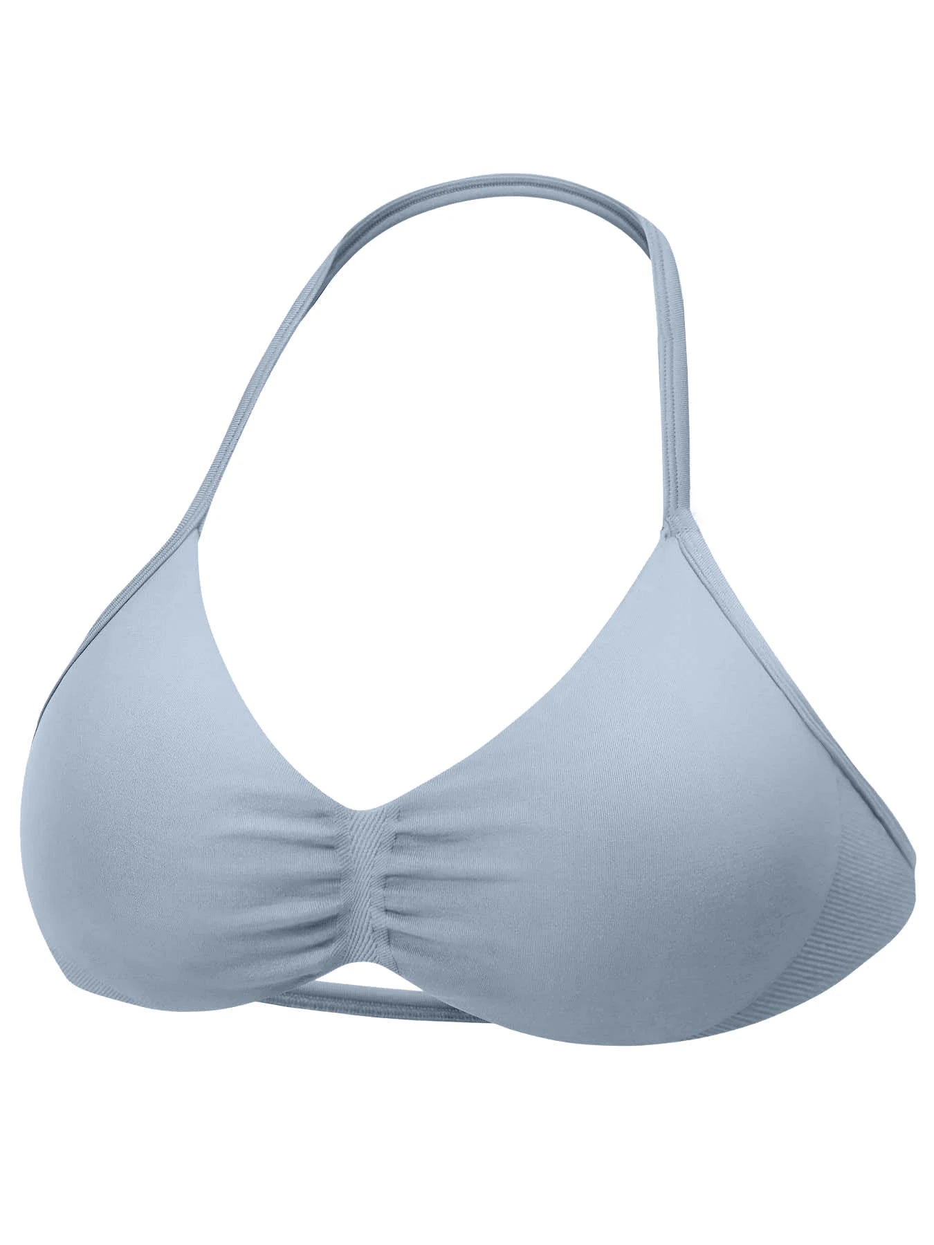 Ribbed Racerback Sports Bra
