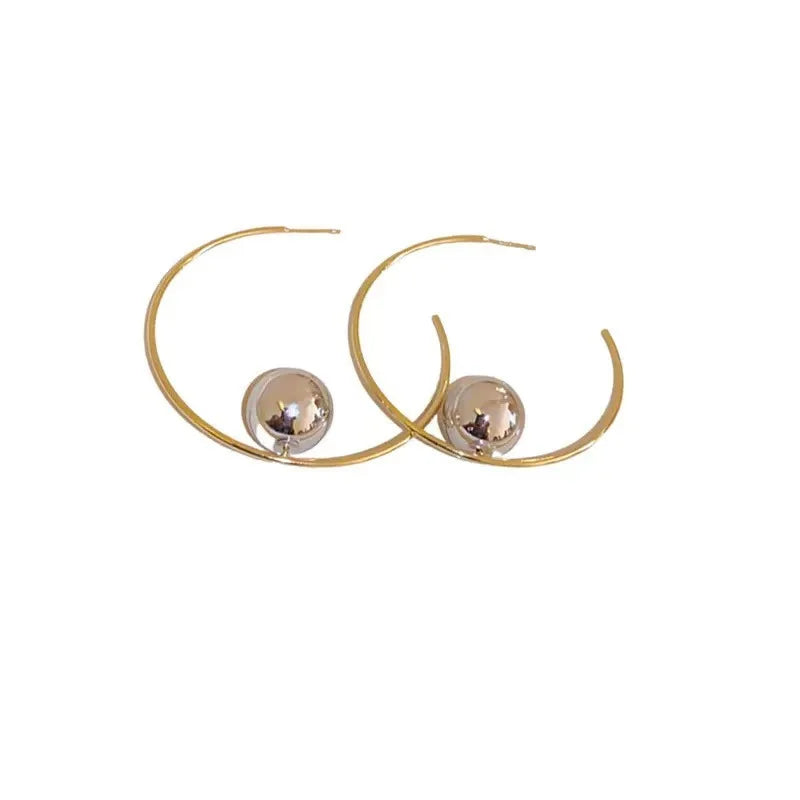 Gold Hoop Earrings