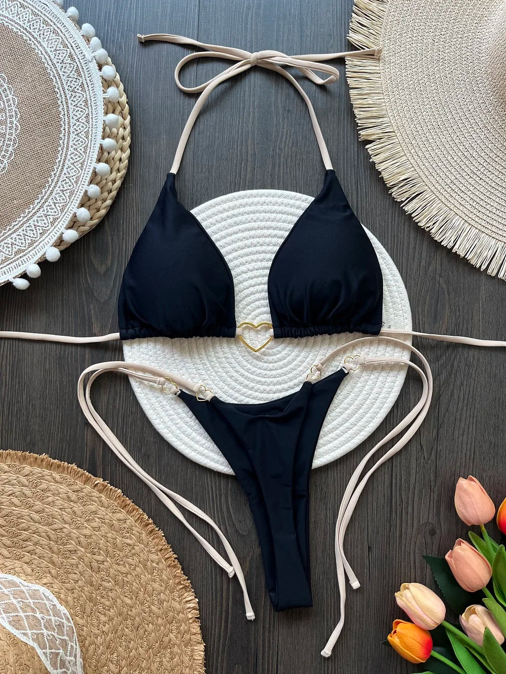 Micro Push Up Brazilian Bikini Set