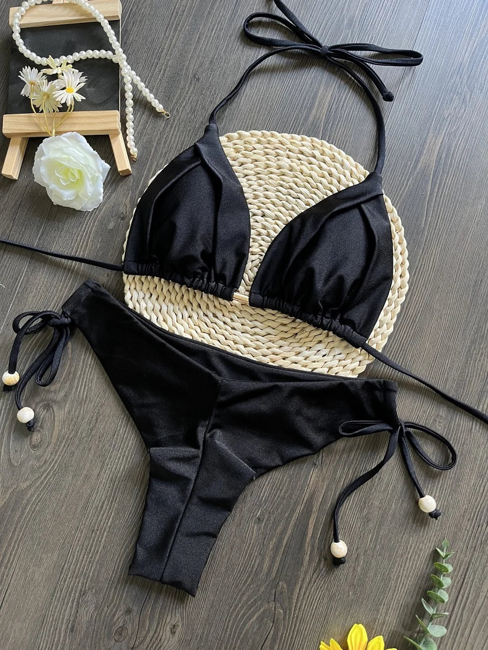 Triangle Push Up Bikini Set 13 Colors