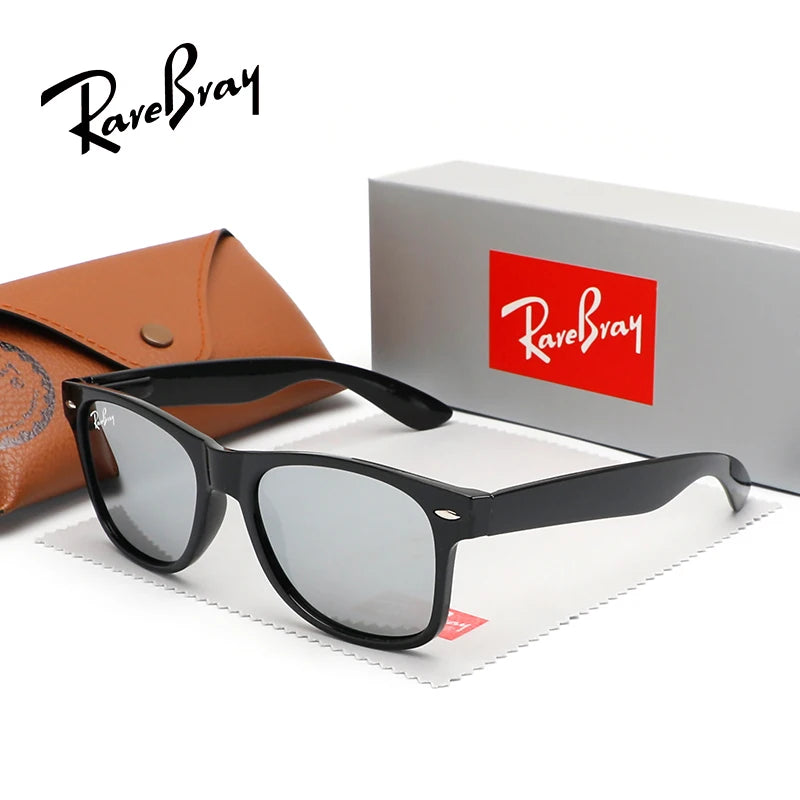 RareBray Classic Retro Polarized Sunglasses for Men UV400 Outdoor Protection Square Trend Shades ...