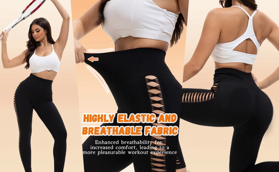 High Waist Butt Lifting Seamless Leggings