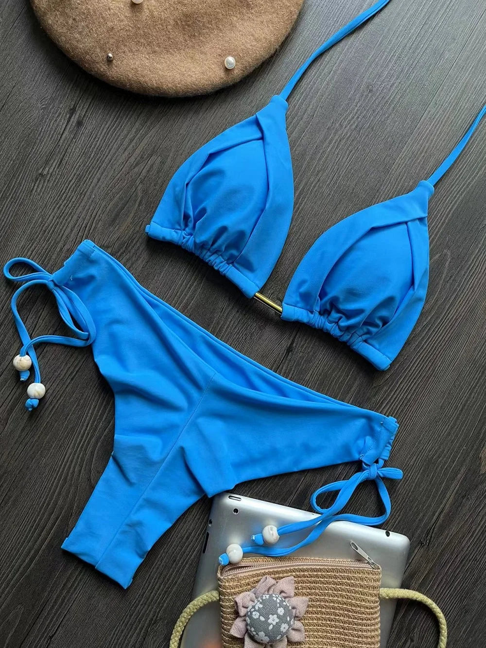 Triangle Push Up Bikini Set 13 Colors