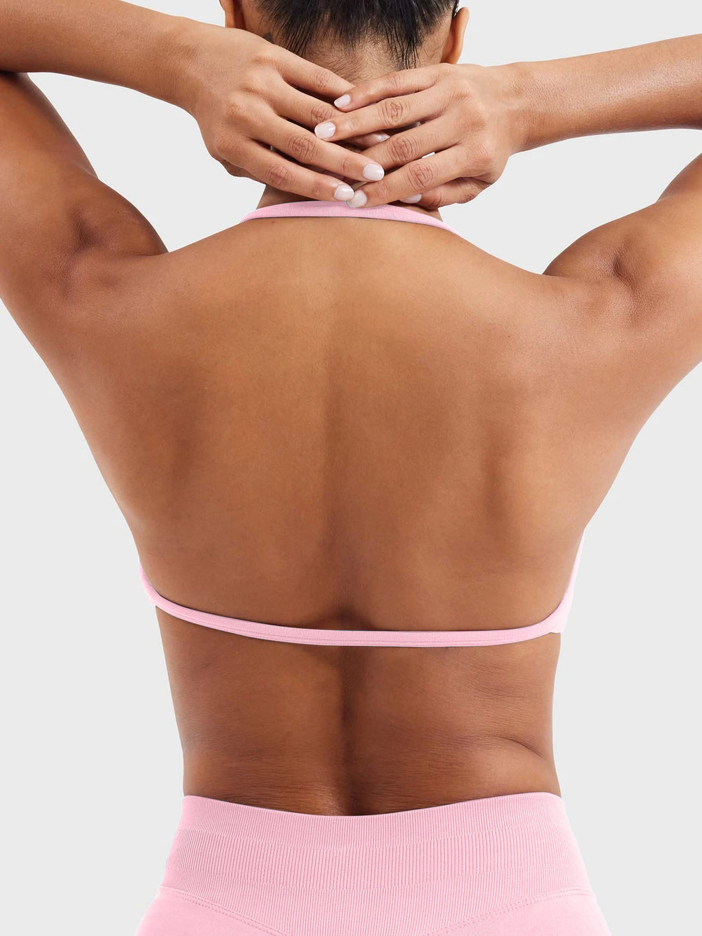 Ribbed Racerback Sports Bra