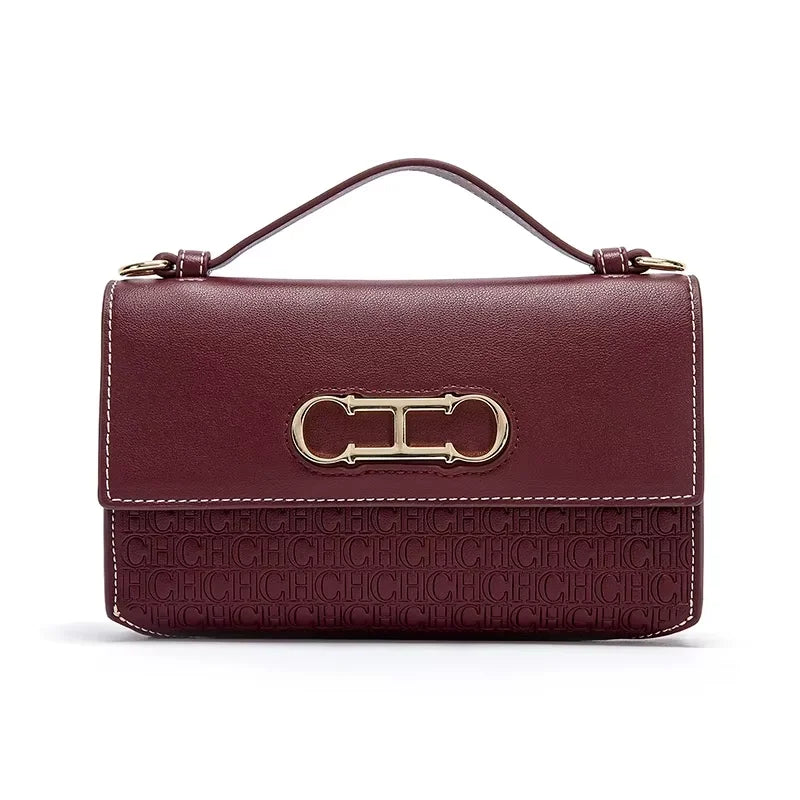 Classic Logo Buckle Crossbody Bag