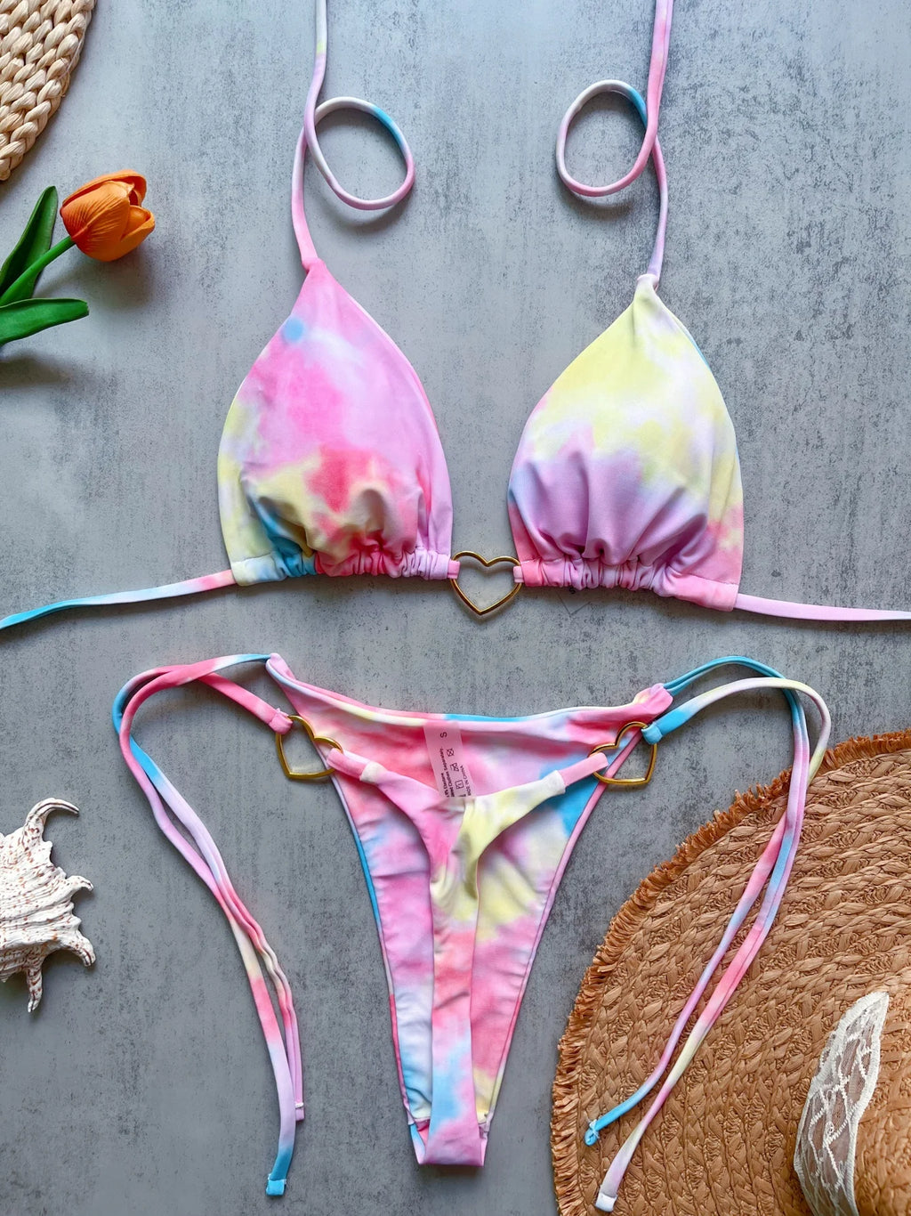 Micro Push Up Brazilian Bikini Set