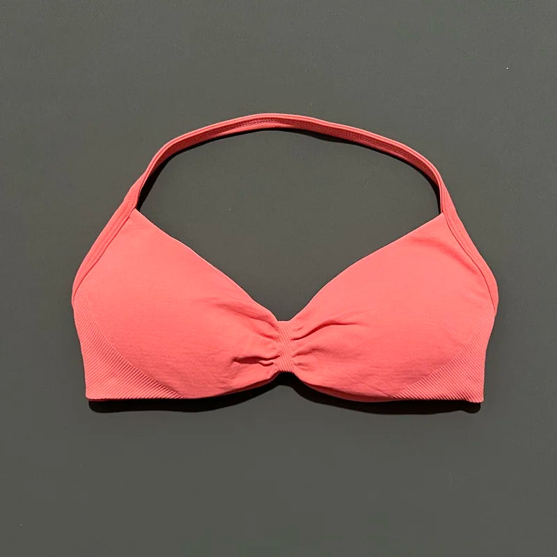 Halter Neck Tie-Side Bikini Set