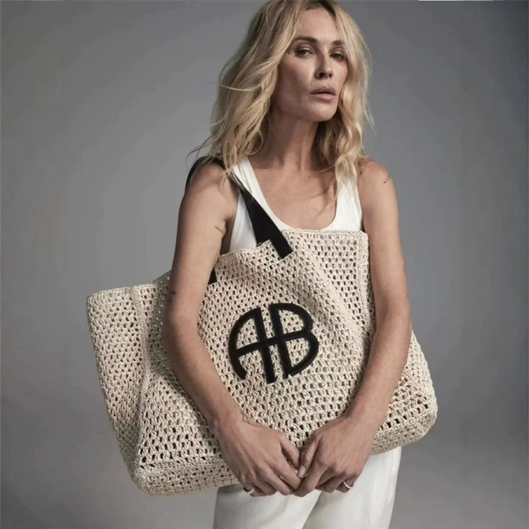 Straw Tote Bag