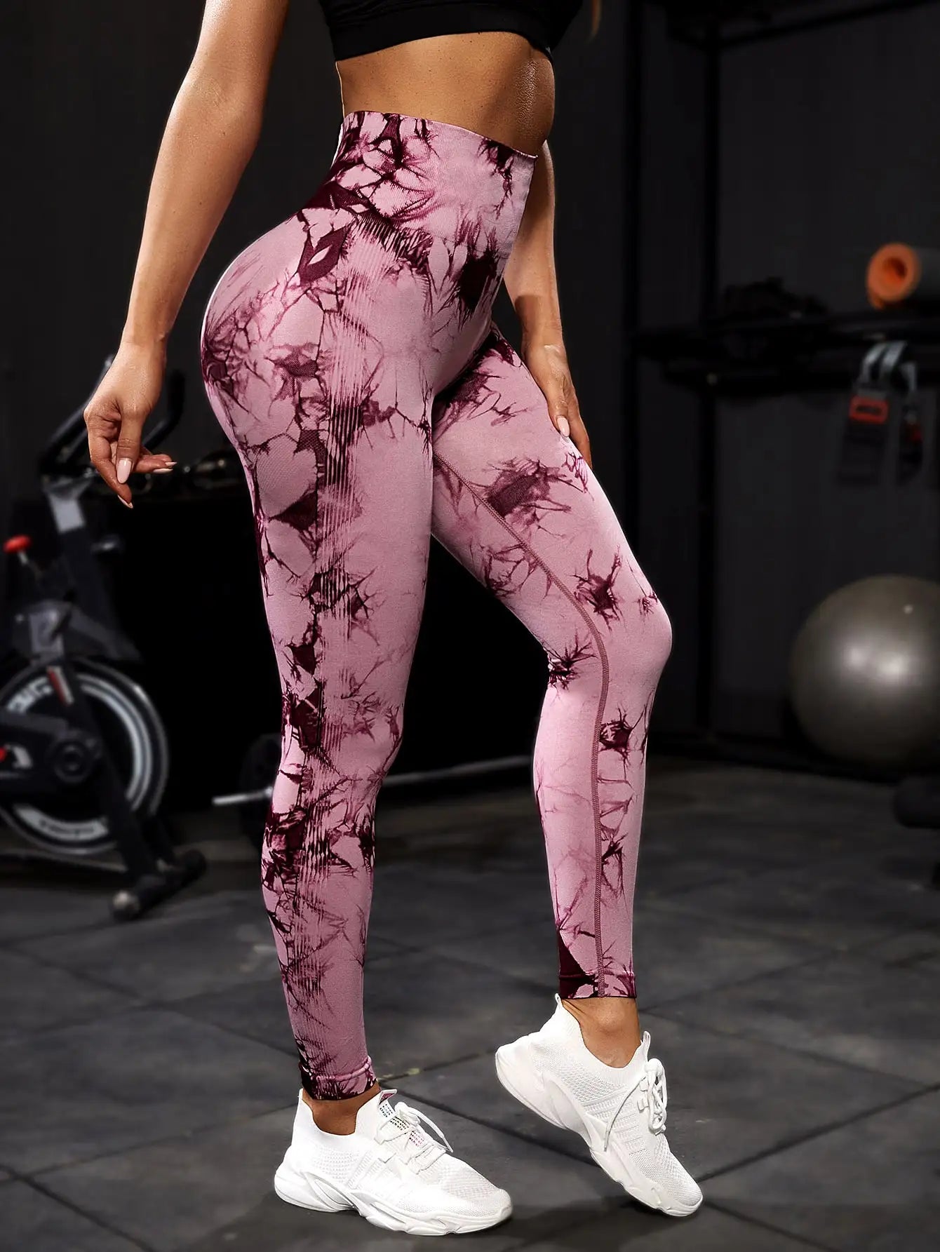 Tie Dye High Waist Yoga Leggings