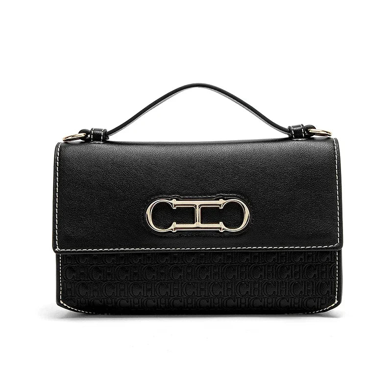 Classic Logo Buckle Crossbody Bag